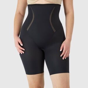 Maidenform Women's Shapewear High Waist Firm Thigh Slimmer Shaping Shorts SE5001